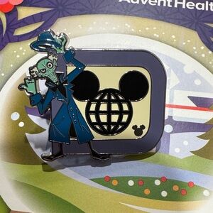 2025 WDW Walt Disney World D Series Haunted Mansion Hatbox Hidden Mickey Pin